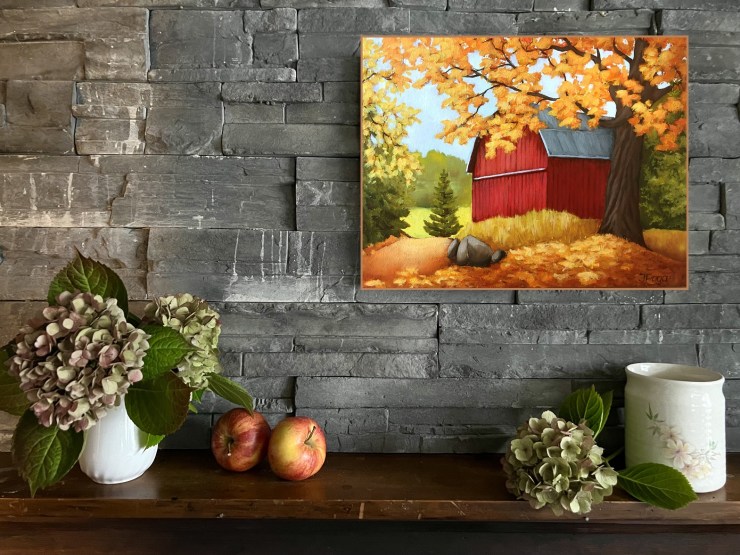 Home, Fall paintings