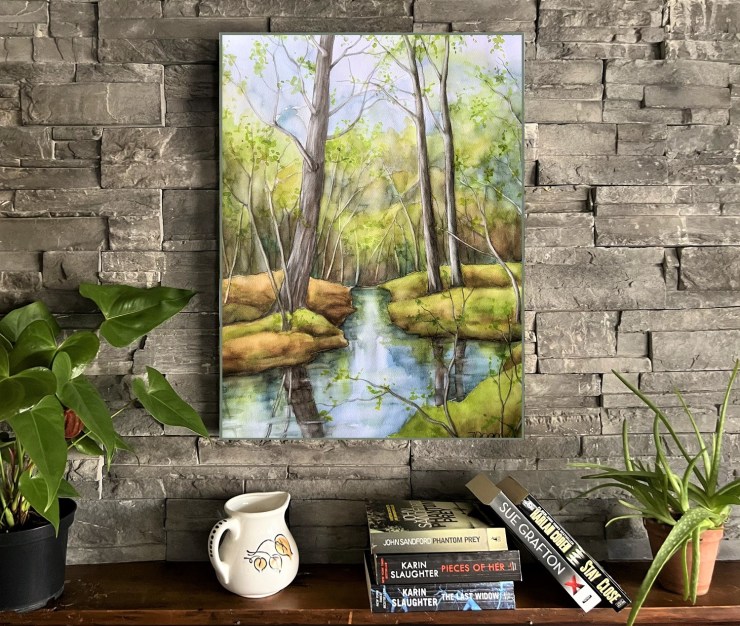 Wall art for sale, spring landscape