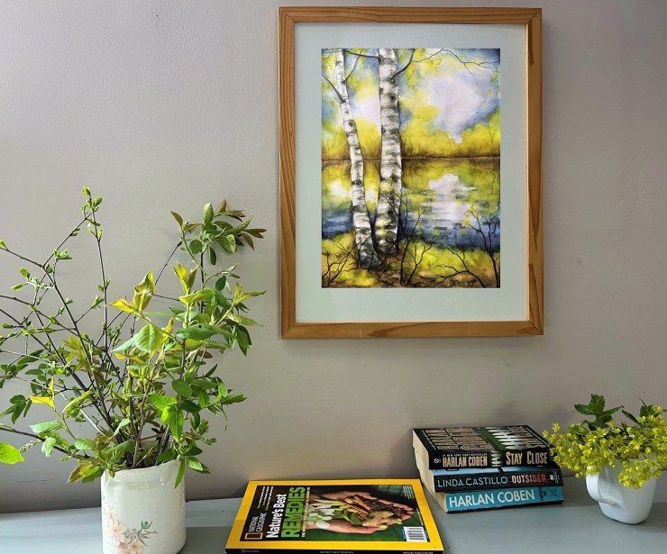 New art collections, watercolor