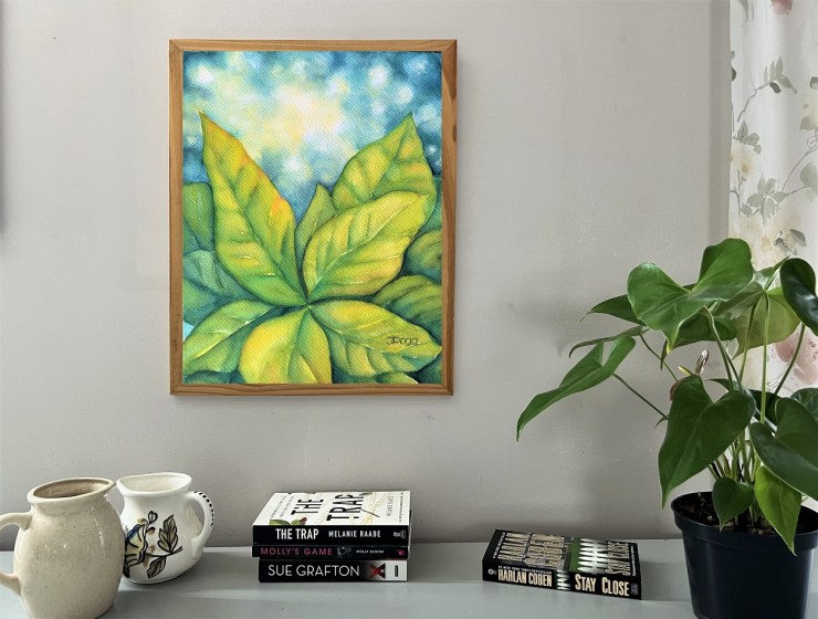Abstract watercolor painting art collections