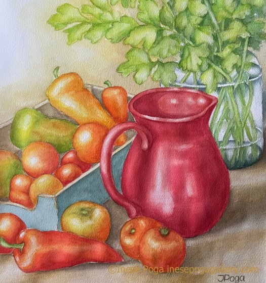 Ready painting, part of it