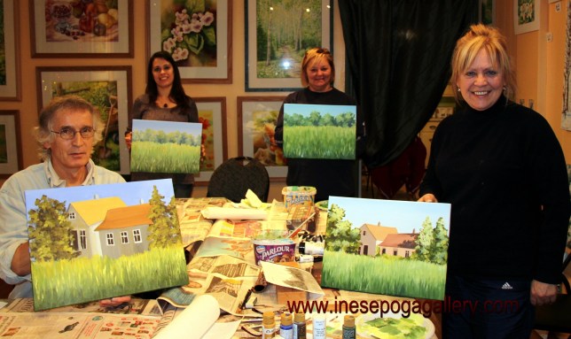 Art clases for adults