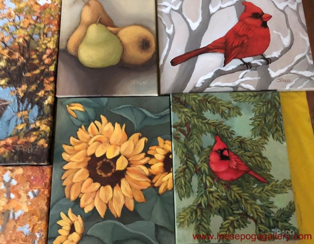 Art sale at gallery, Ajax