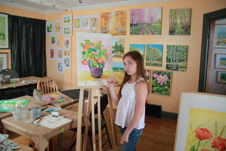 Art classes for teens and adults