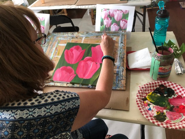 Private art classes for adults