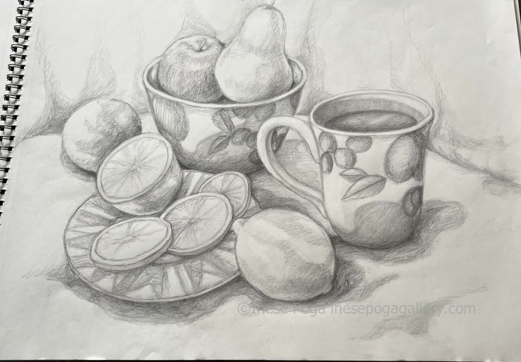 Start drawing by Inese Poga