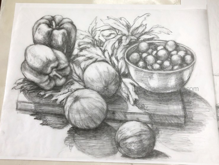 Drawing still life