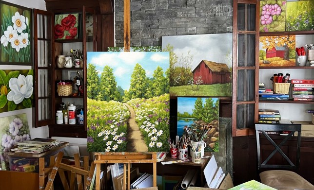 New paintings at Inese's Art Studio