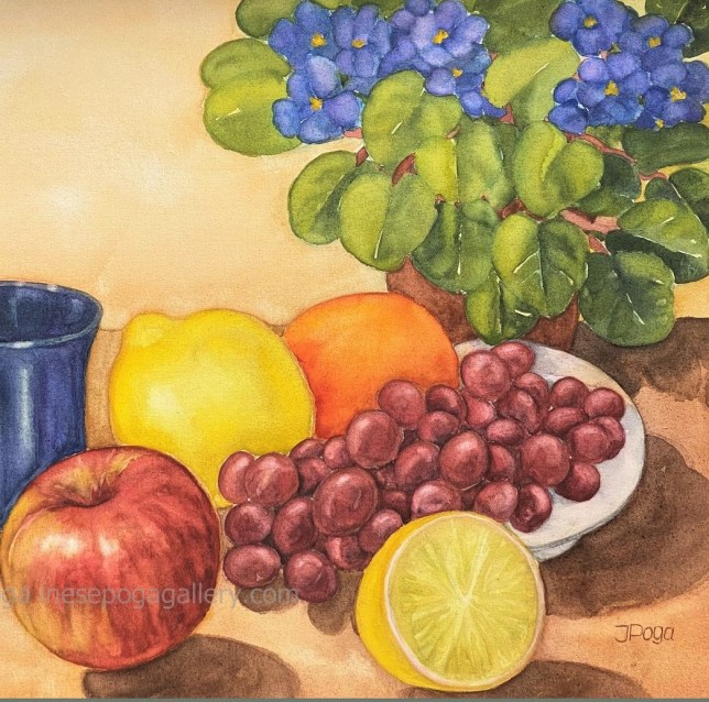 Part of large still life