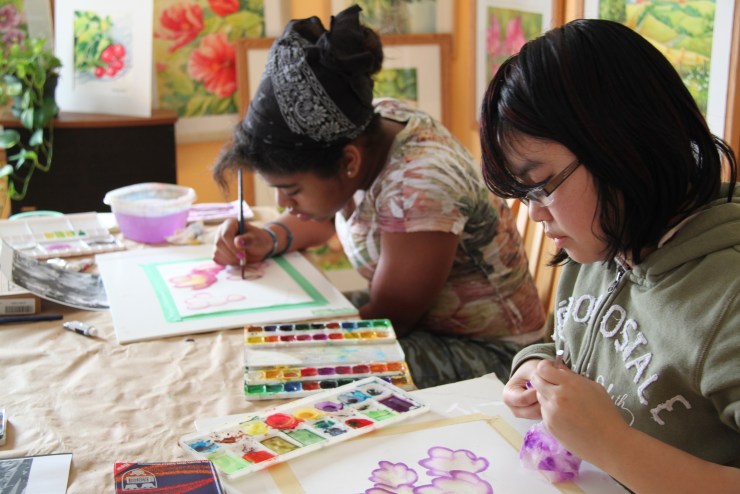 Creativity and art classes for teens